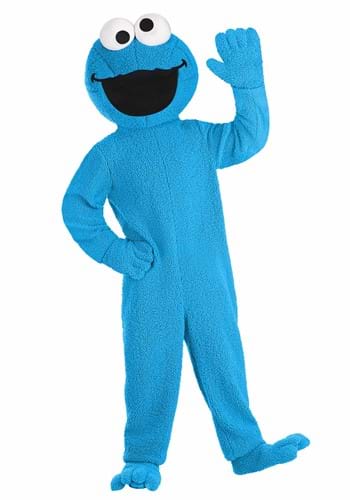 7.) Adult Cookie Monster Mascot Costume
