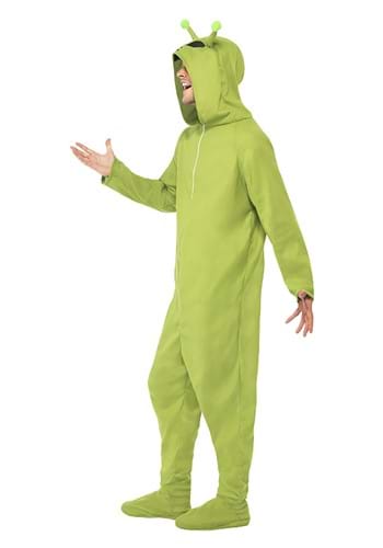 21.) Adult Green Alien Jumpsuit Costume