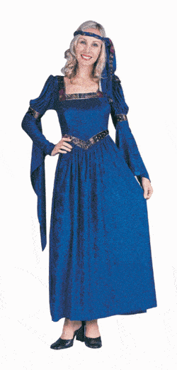 5.) Adult Woman's Plus Size Renaissance Lady in Waiting Costume