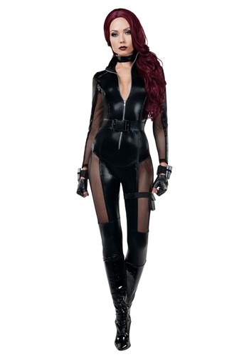8.) Avenging Assassin Women's Black Widow Costume