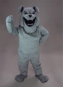 "Barky" Bulldog Mascot Costume