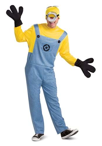 3.) Deluxe Minion Costume for Adults