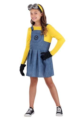 14.) Girl's Minion Costume