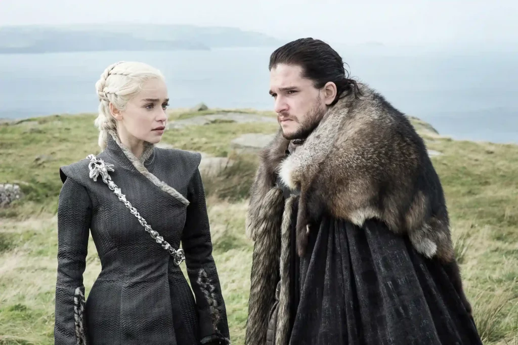 Jon Snow and Daenerys Targaryen