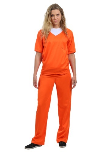 Piper Chapman: Women's Orange Prisoner Costume