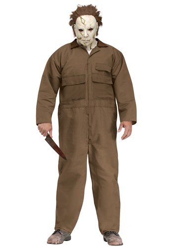 6.) Plus Size Men's Rob Zombie Halloween Michael Myers Costume