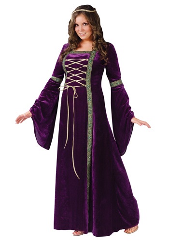 13.) Plus Size Women's Renaissance Lady Costume