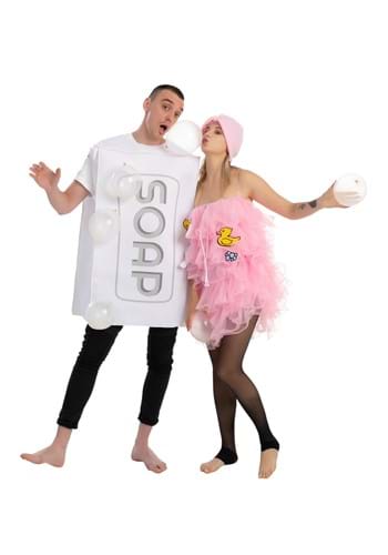 1.) Soap and Loofa Adult Couples Costume