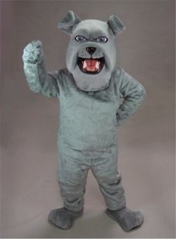 "Spike" Bulldog Mascot Costume