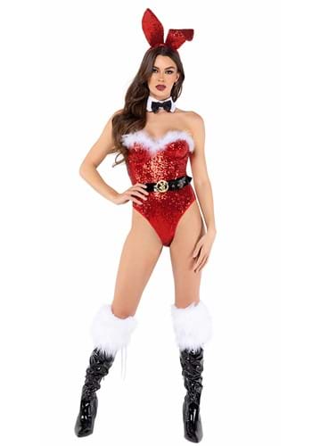 6.) Womens Christmas Playboy Bunny Costume