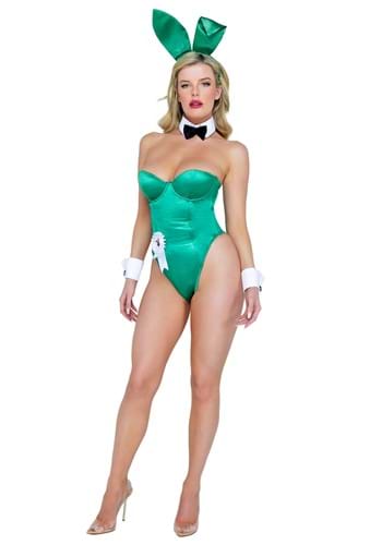 9.) Women's Sexy Green Playboy Bunny Costume
