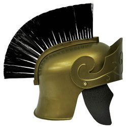 11.) Adult Roman Costume Helmet