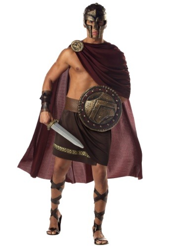 19.) Mens Spartan Warrior Costume