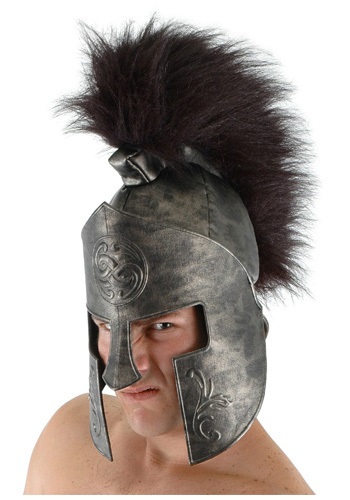 9.) Spartan Costume Helmet for Adults