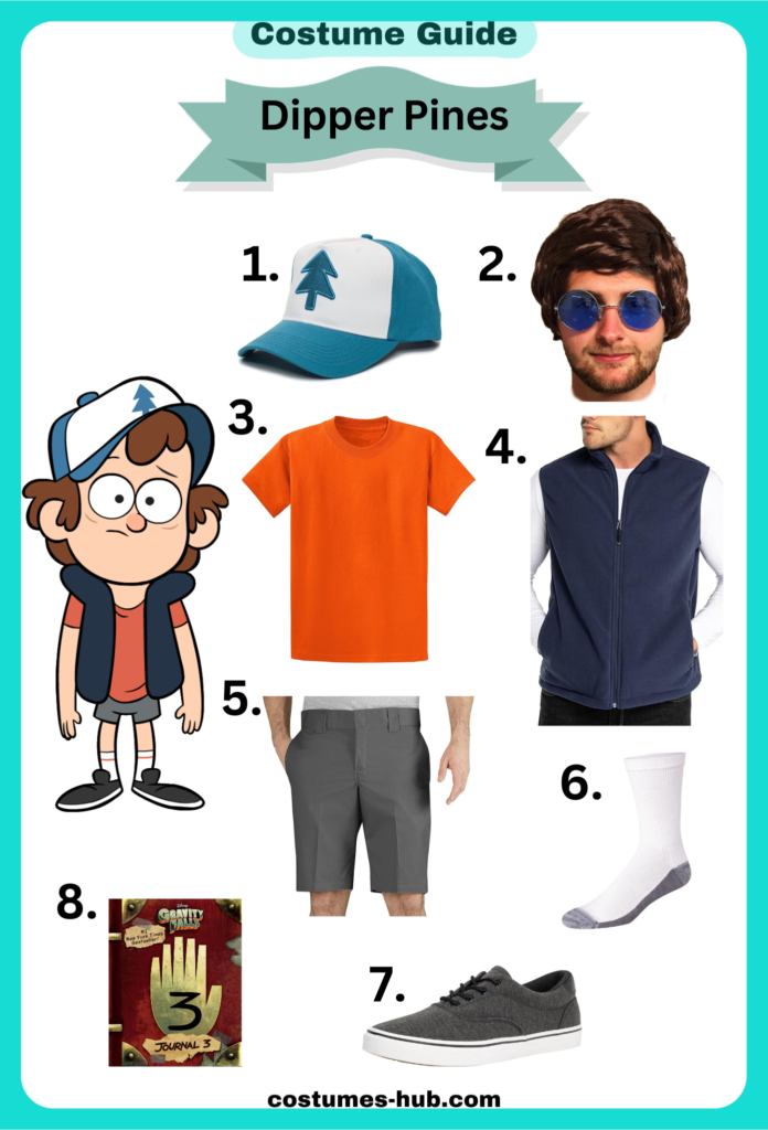 Dipper Pines Costume