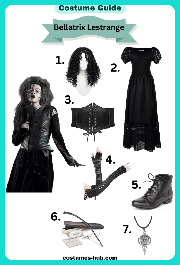 Bellatrix Lestrange Costume Guide