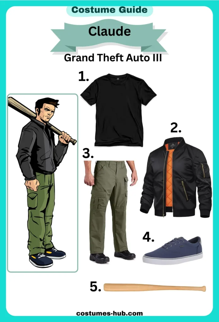 Claude Costume (Grand Theft Auto III)