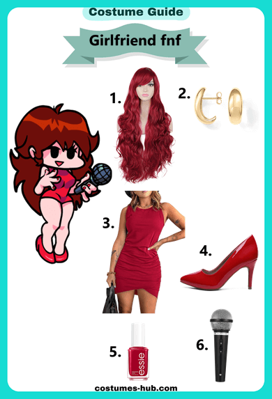 Girlfriend from Friday Night Funkin’ Costume Guide
