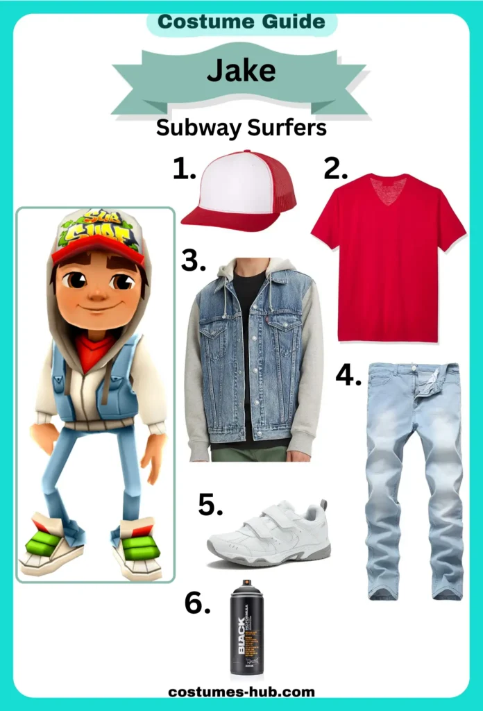 Jake Costume (Subway Surfers)