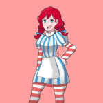 Wendy’s Smug Anime Girl Costume