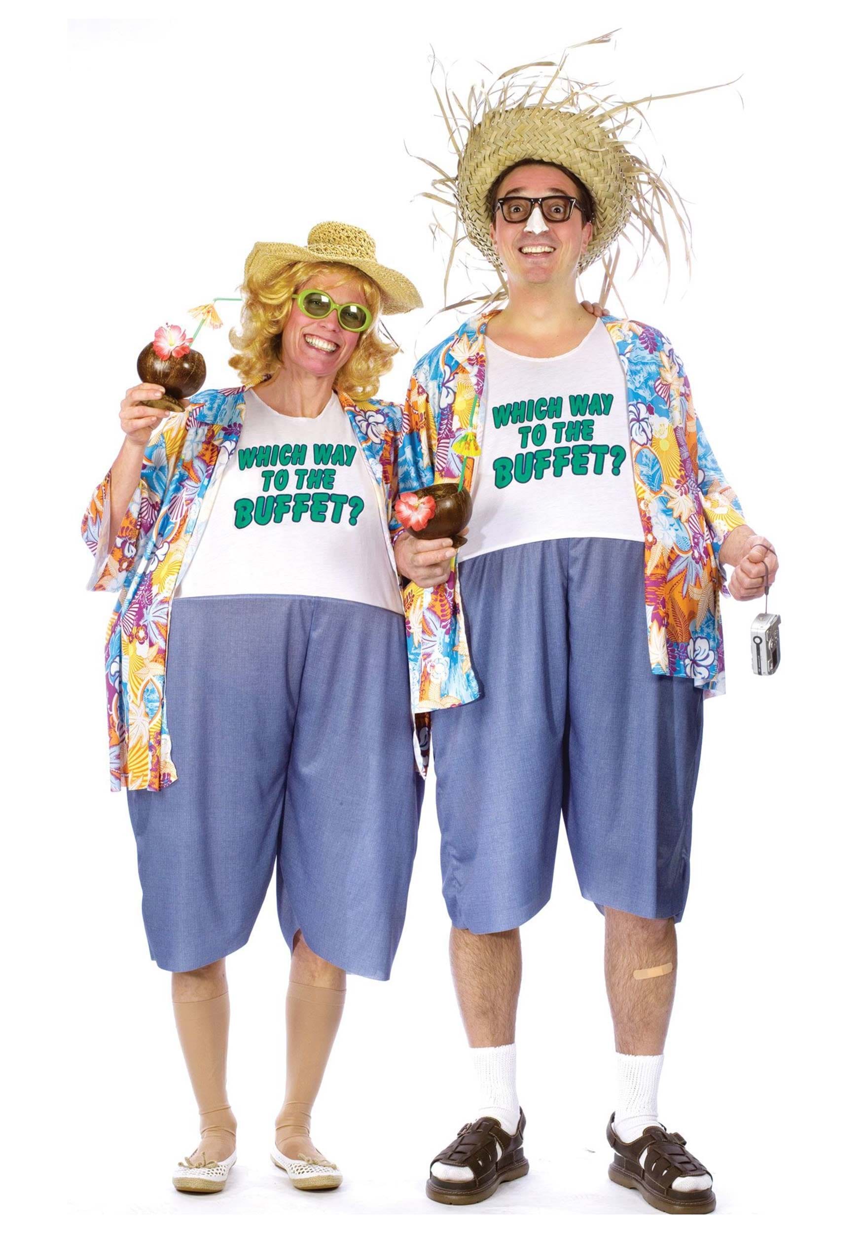 10.) Tacky Traveler Costume for Adults