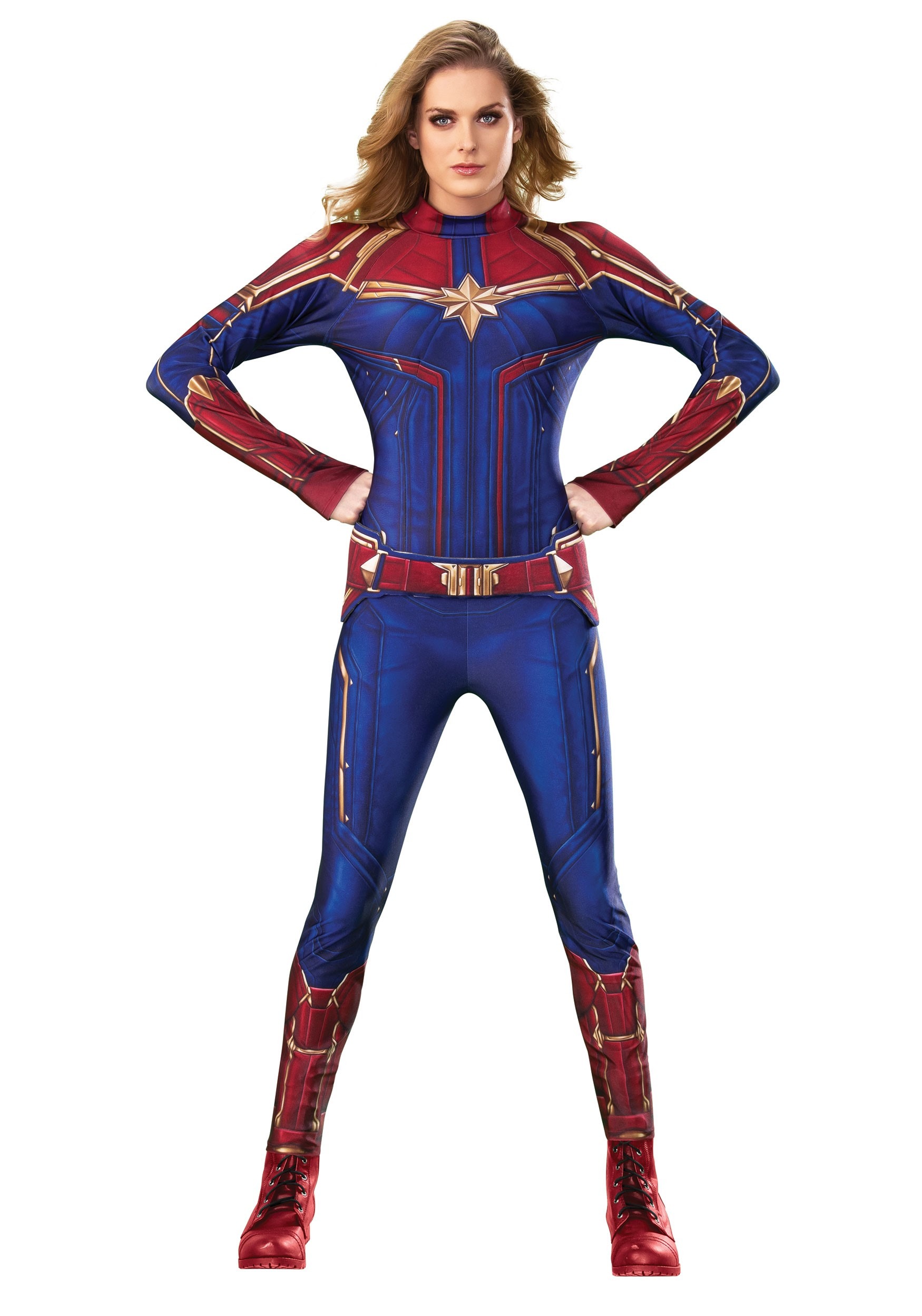 16.) Captain Marvel Deluxe Women's Costume