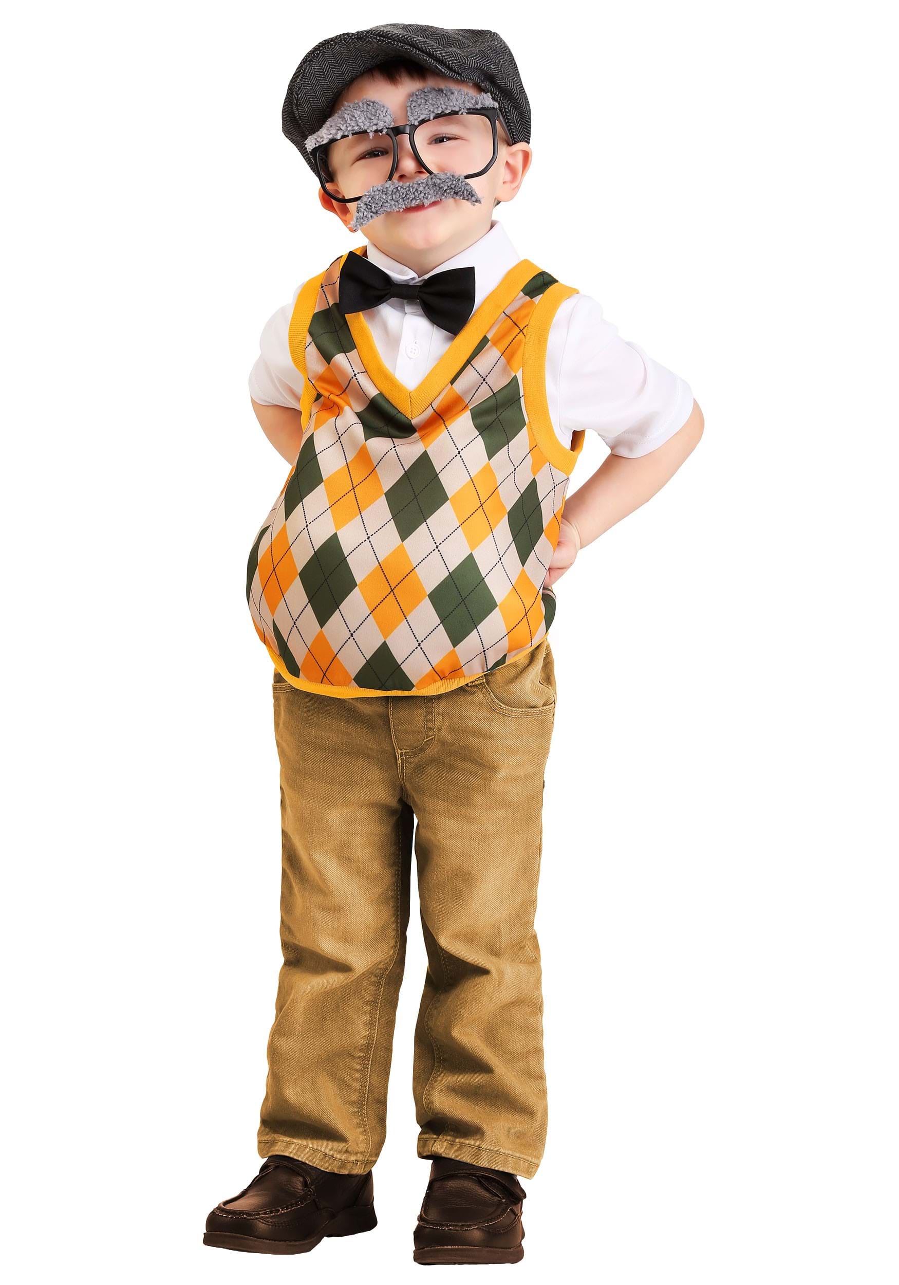 1.) Toddlers Old Man Costume
