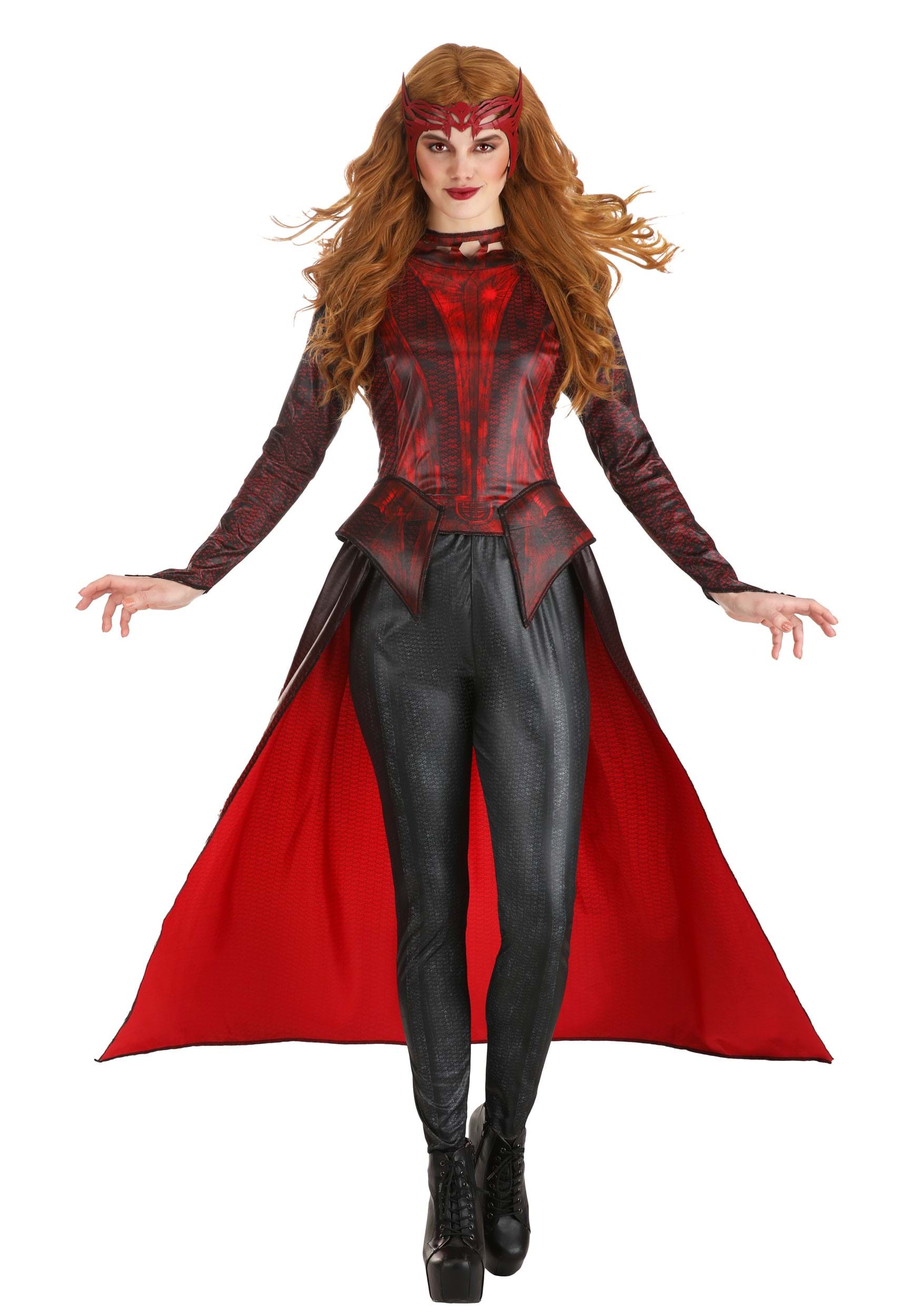 20.) Women's Scarlet Witch Hero Quality Costume