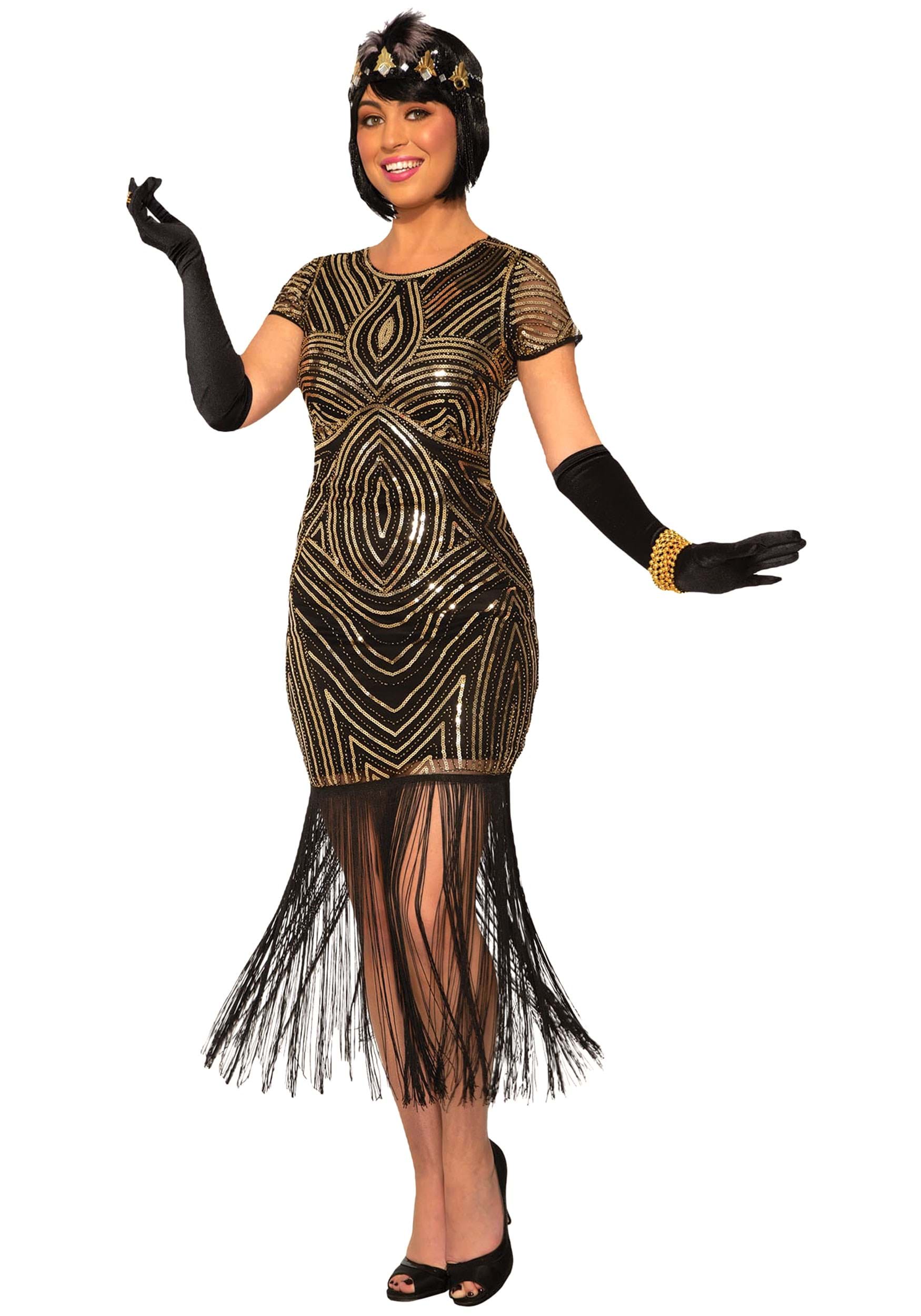 #33 Women's Art Deco Flapper Dress Costume