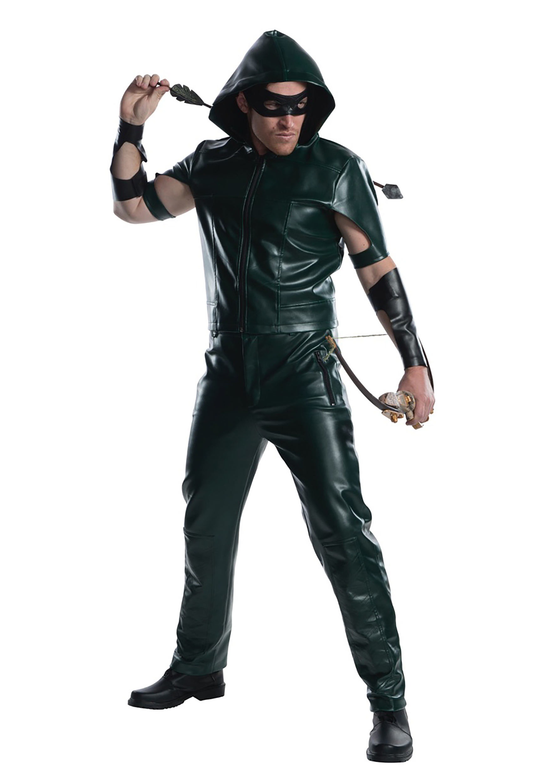 3.) High Quality Green Arrow Costume Adults