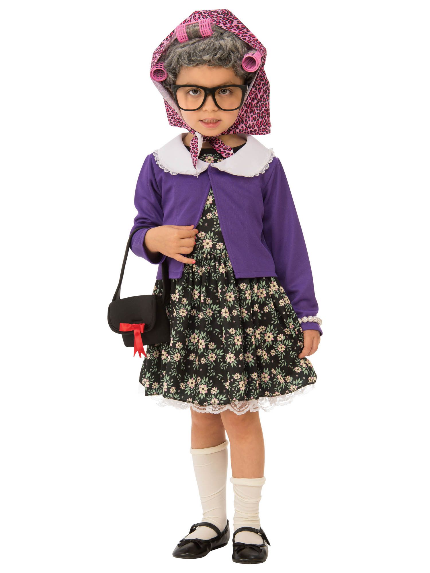 5.) Kids Little Old Lady Costume