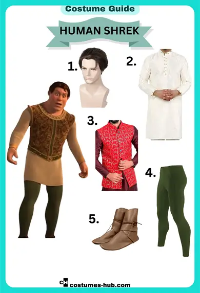 Human Shrek Costume Guide