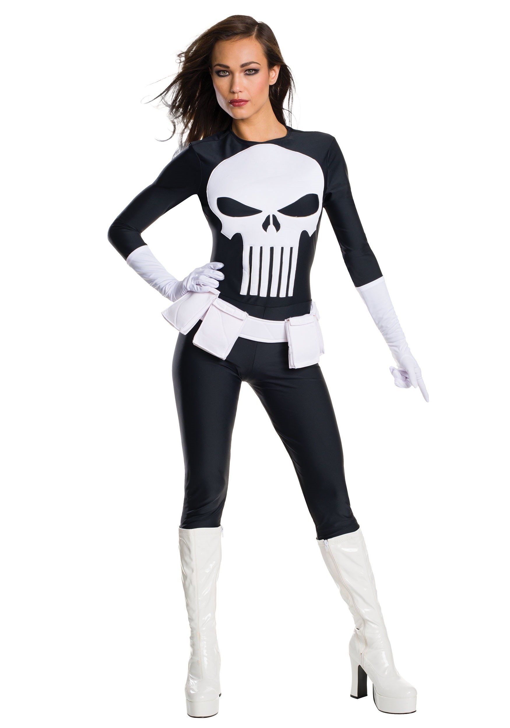 Marvel Women's Punisher Costume