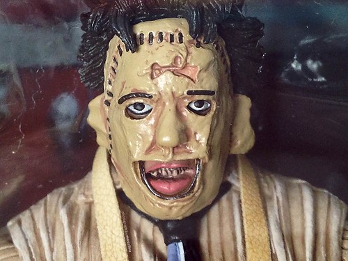 texaschainsawmassacre leatherface toy actionfigure character monster horror movie icon scary 1974 classic necatexaschainsawmassacre40thanniversaryultimateleatherfaceactionfigure neca 31daysofhalloween thirdeyecomics iphone iphone5 cellphone