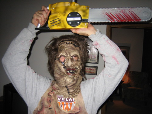 family holiday halloween costume leatherface wade ©dad