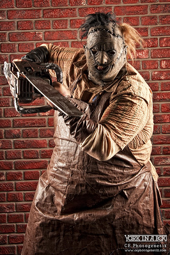 halloween monster studio costume scary texas mask cosplay massacre leatherface bricks chainsaw creepy spooky horror approved texaschainsawmassacre texaschainsaw canon40d christinaedwards