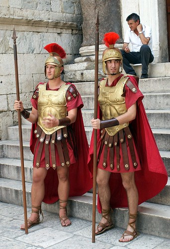 roman croatia soldiers split kroatia