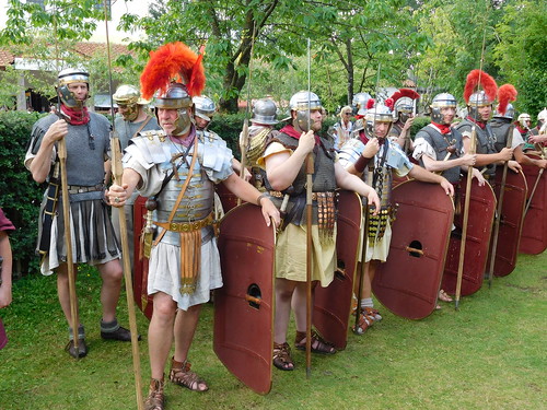 roman soldier soldiers alphen archeon theme park