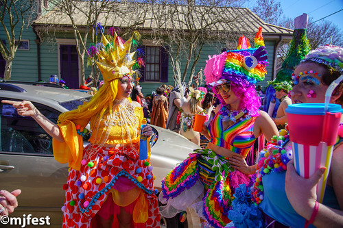 carnival fattuesday frenchquarter louisiana mardigras mardigras2018 mardigrasday marigny mjfest neworleans nola parade