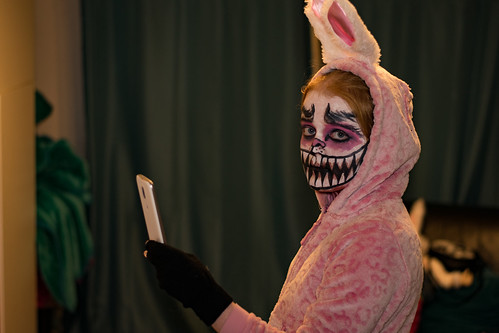 creepy bunny horror scary