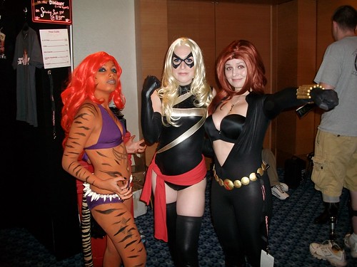 cosplay blackwidow marvelcomics tigress msmarvel dragoncon2011