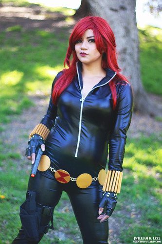 cosplay cosplayer cosplayers griffithpark lacosplayshootout avengers marvel marvelcomics blackwidow