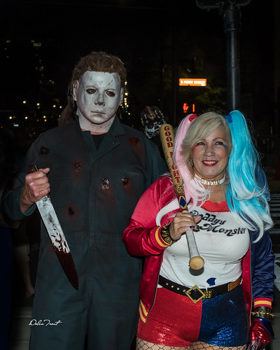 zombiewalk michael myers harleyquinn halloween costumes