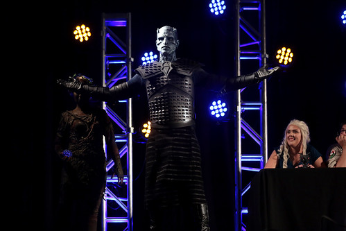 night king cosplay cosplayer con thrones game hbo 2017 gaylord opryland resort convention center nashville tennessee