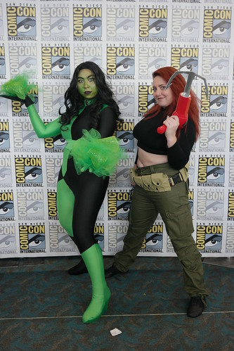 sdcc cosplay costume comicconvention sdcc2018 masquerade kimpossible shego disney