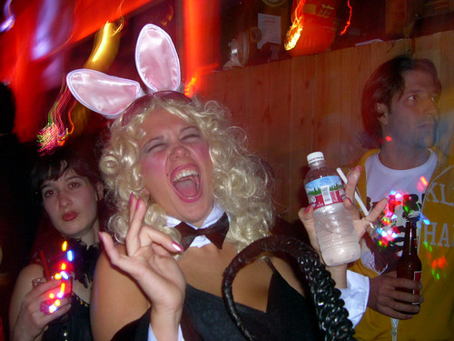 rabbit bunny halloween costume handmade nighttime nightlife halloweenparty costumeparty nightlifeclubdressupdressup
