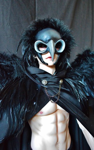 angel dark doll gothic bjd