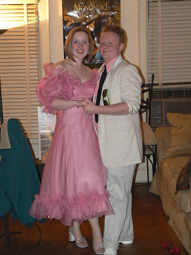 pink happy couple retro prom 80s formalwear cottoncandy photoop miamivice poofy tulsaoklahoma april192008 lis5403sp09