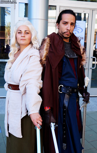 cosplay cosplayer cosplayers wca2017 wondercon wondercon2017 star wars gameofthrones starwars jonsnow daenarystargaryen anaheimconventioncenter