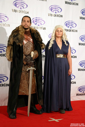 cosplay cosplayer cosplayers cosplaycontest masquerade wonderconmasquerade wca2017 wondercon wondercon2017 gameofthrones jonsnow daenerystargaryen anaheimconventioncenter